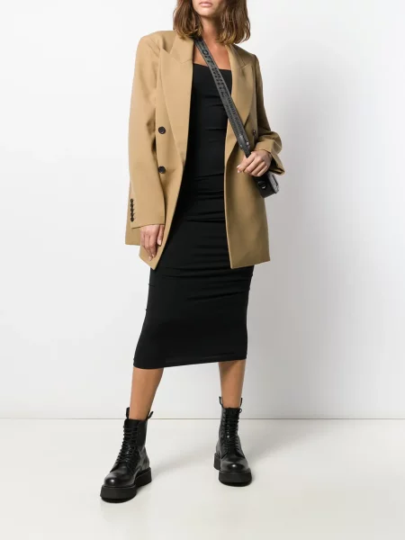 Maxi suknele Wolford be petnešėlių juoda