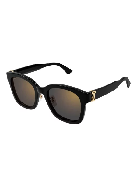 Γυαλιά ηλίου Cartier Eyewear μαύρο