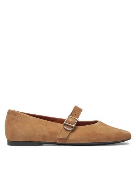 VAGABOND SHOEMAKERS Otvorene balerinke JOLIN svijetlosmeđa smeđa