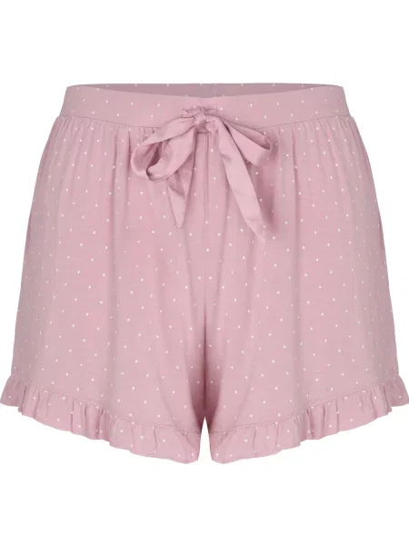 Hunkemöller Pantaloni de pijama roz pal alb