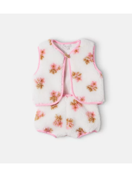 Gyerek mellény Bebe Organic rózsaszín