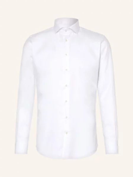 Profuomo Koszula Slim Fit weiss biała