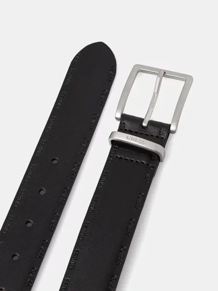 Кожаный ремень Guess с ремешками