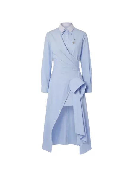Rochie tip cămașă Monse albastru
