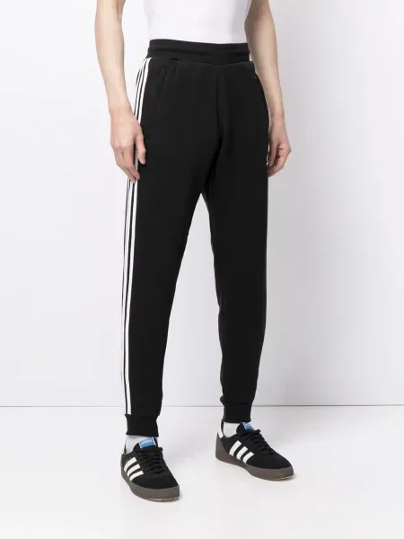 Legginsy Adidas z nadrukiem frotte retro zielone