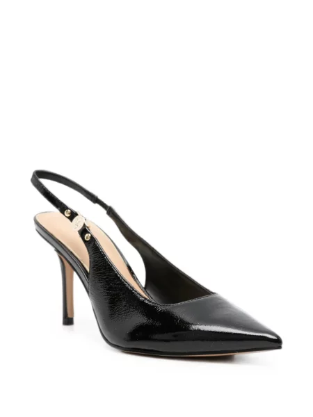 Pantofi cu toc Guess slingback negru