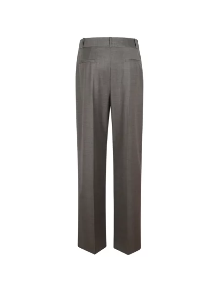 Pantaloni Loulou maro