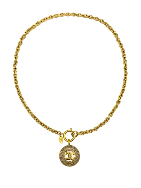 Náhrdelník Chanel Pre-owned zlatý
