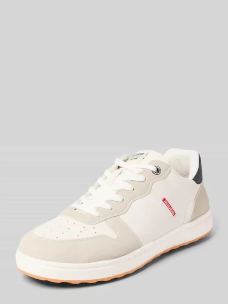 Sneakersy z detalami z logo model ‘BARNEY’ Jack & Jones