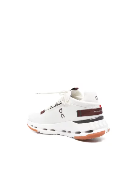 On Sneakersy Cloudnova 2 weiss białe