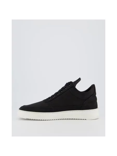Filling Pieces sneakersy nubukowe Low Top Ripple Nubuck czarny