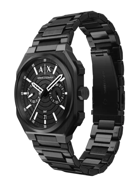 ARMANI EXCHANGE Ceas analogic BASS' negru