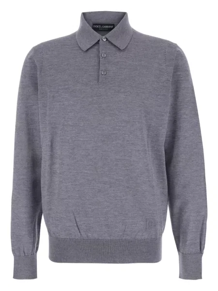 Polo Dolce & Gabbana tricotate gri