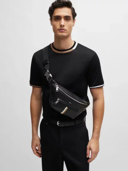 Поясная сумка Boss черная
