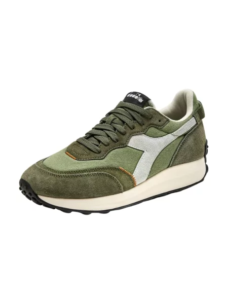 Buty do biegania Diadora zamszowe do biegania zielone