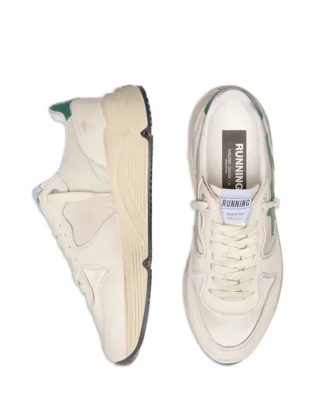 Δερμάτινη τρέξιμο παπούτσια για τρέξιμο Golden Goose Running Sole λευκό