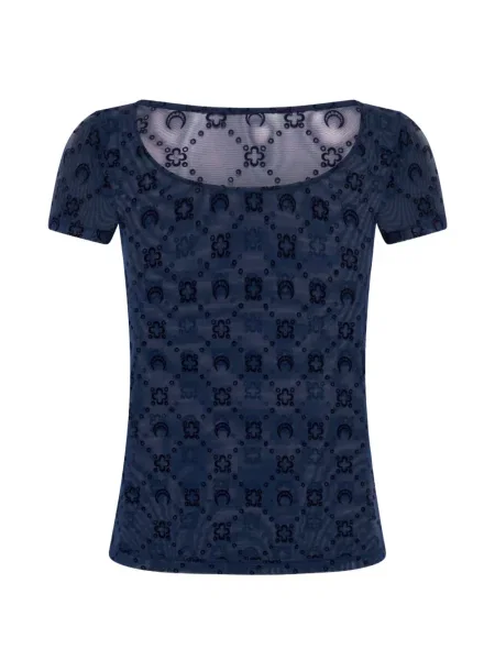 Tricou Marine Serre plasă albastru