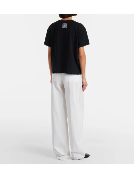 Pantaloni Toteme alb