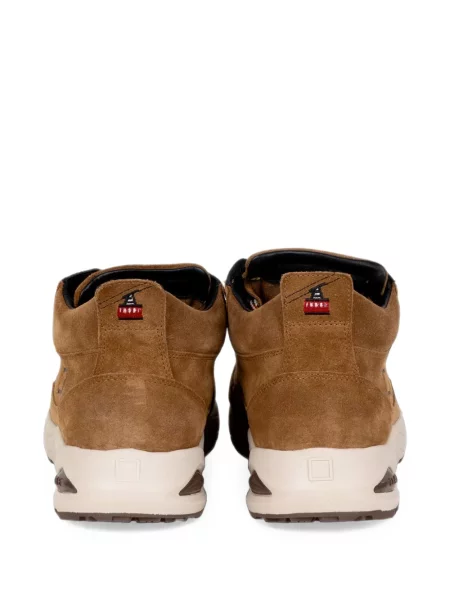 Sneakerși D.a.t.e. din piele de căprioară maro