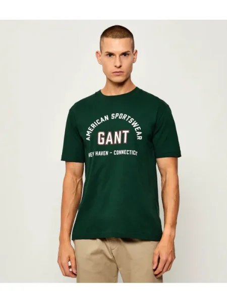Gant Tricou PRINTED GRAPHIC verde
