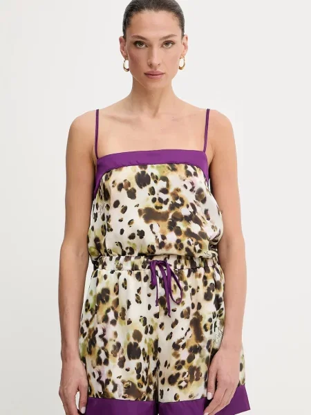 Блуза Liu Jo дамска с десен бежово