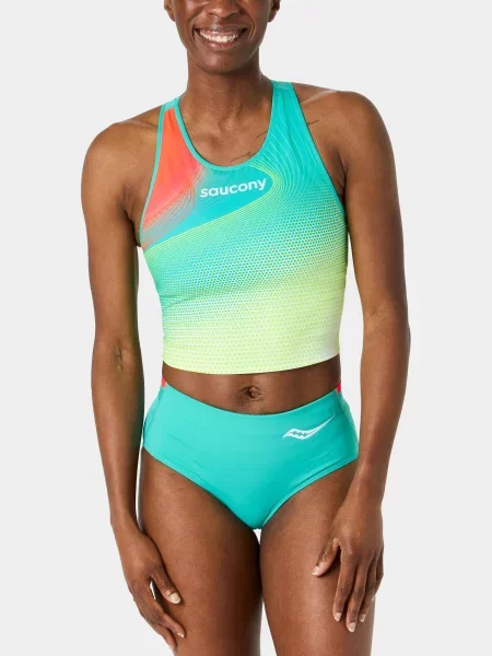 Спортивний топ Saucony мультиколор