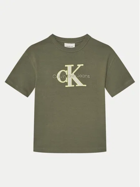 Calvin Klein Jeans T-Shirt zielony