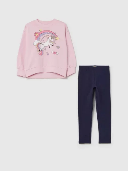 Дитячий Спортивний костюм OVS рожевий