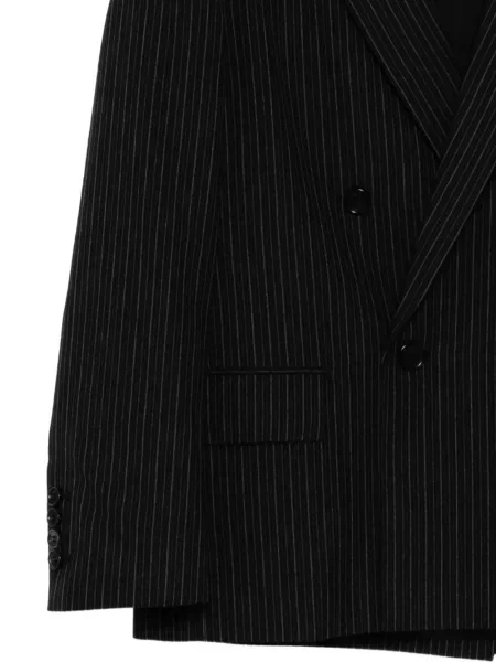 Pruhované pruhované sako Juun.j černé