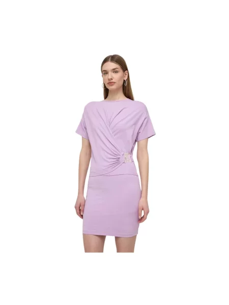 Patrizia Pepe sukienka mini dopasowana fioletowy