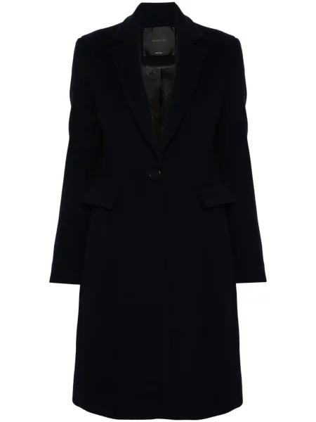 Płaszcz Pinko jednorzędowy niebieski