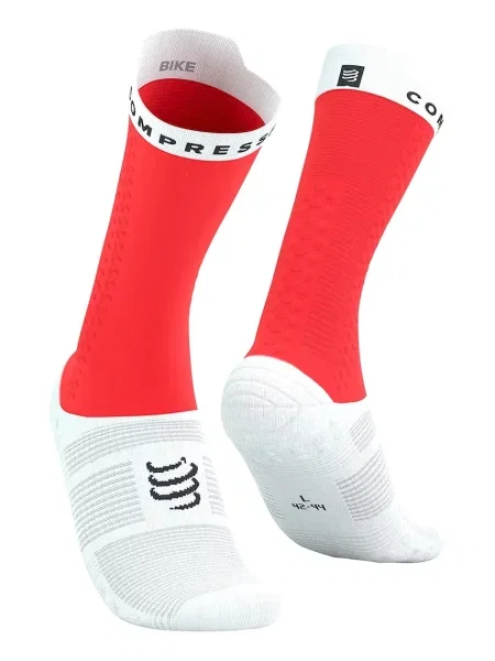 Чорапи Compressport Pro Racing Socks Bike червено