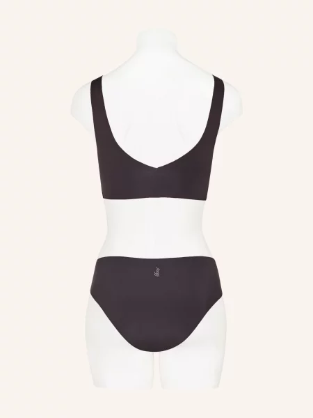 Sloggi Biustonosz Bustier Zero Feel schwarz czarny