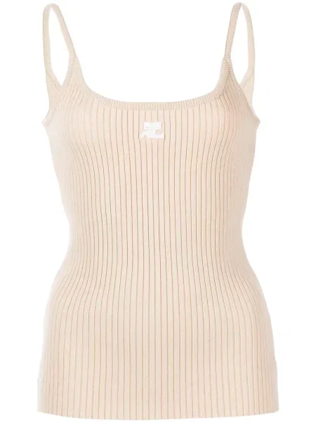 Top Courreges tricotate