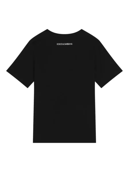Dětské tričko Dolce & Gabbana černé