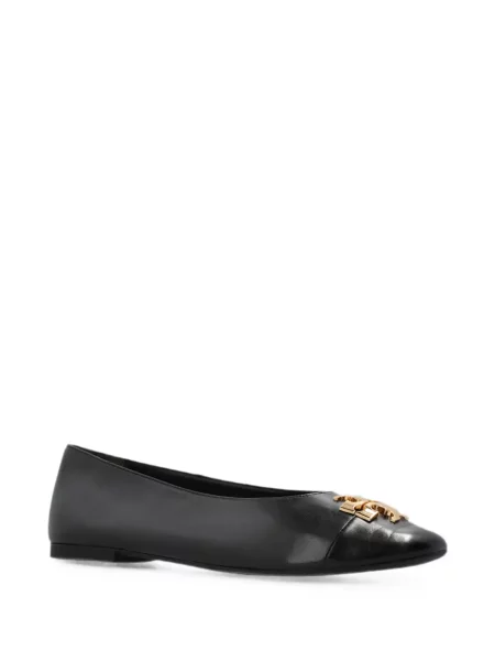 Balerini Tory Burch cu autograf negru