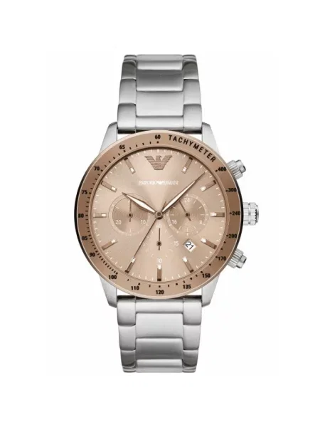 Zegarek Emporio Armani brązowy