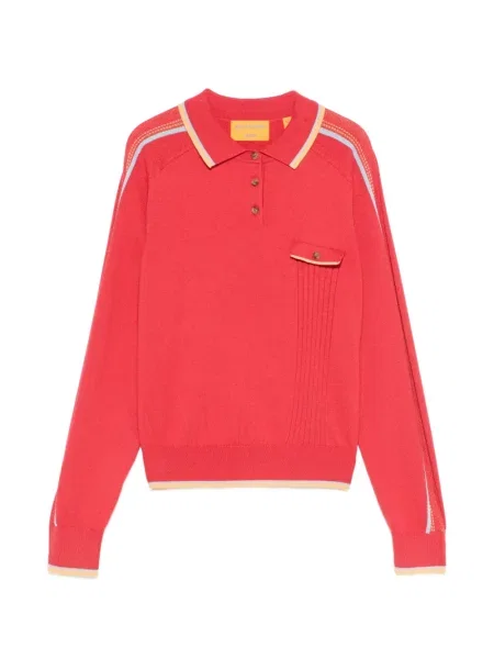 Tricou polo Guest In Residence roșu