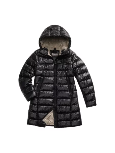 Blauer Płaszcz Pikowany Adelaide schwarz czarny