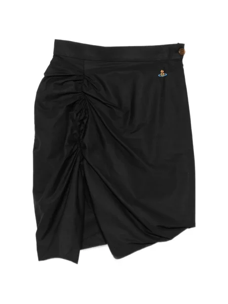 Fusta mini Vivienne Westwood cu volane negru