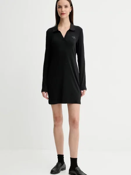 Calvin Klein Jeans rochie negru