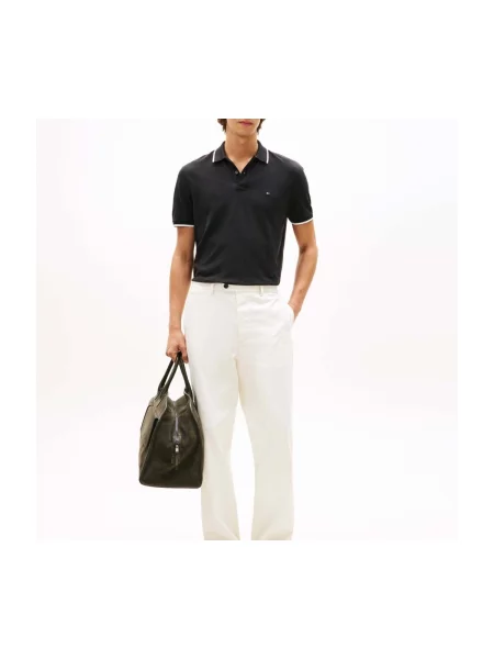 Tricou polo Tommy Hilfiger negru