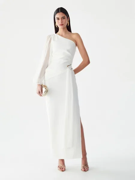 BWLDR Rochie Briana' alb