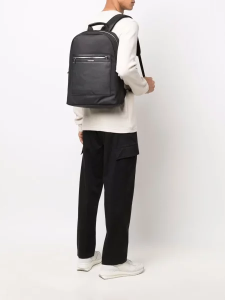 Rucsac Calvin Klein cu autograf negru