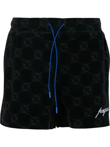 Pequs Hlače plava / crna bijela