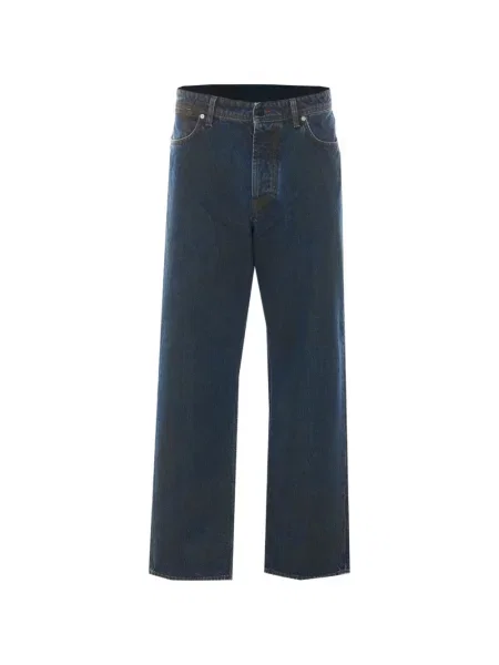 Blugi Stone Island cu strasuri albastru