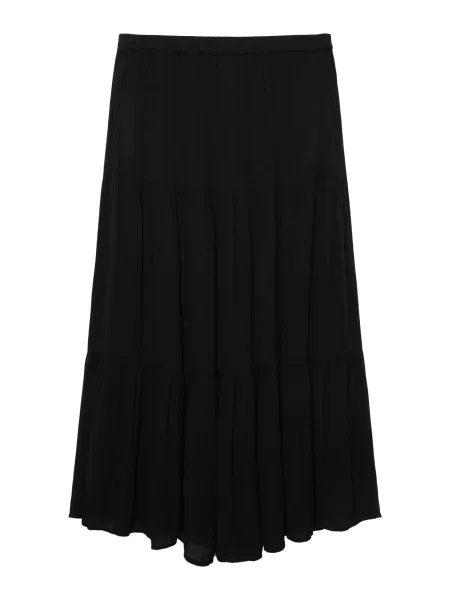 Pull&Bear Fustă negru