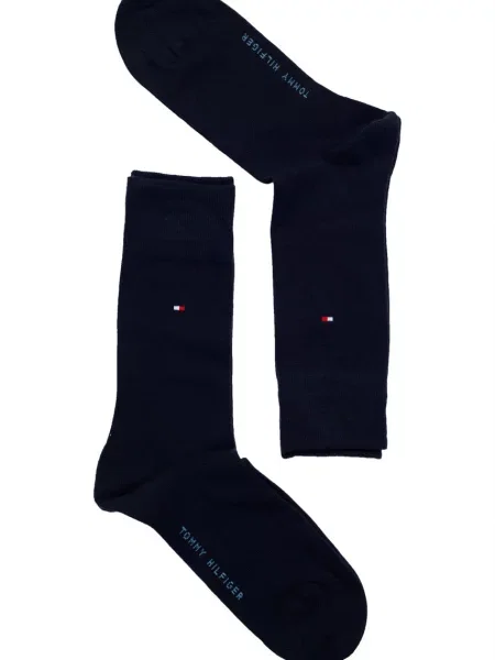 Tommy Hilfiger Чорапи 2 чифта тъмносиньо