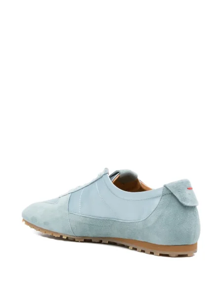 Sneakerși Aeyde din piele de căprioară albastru