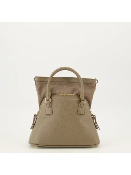 Torebka Mm6 Maison Margiela skórzana brązowa